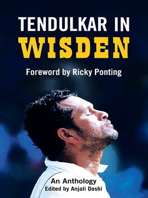 cover image of Tendulkar in Wisden